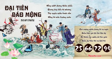 Đại Tiên Báo Mộng 28/07/2023