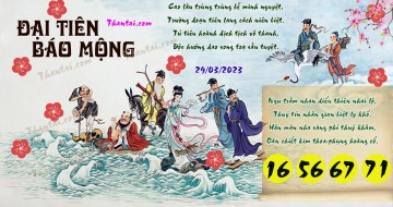 Đại Tiên Báo Mộng 29/03/2023