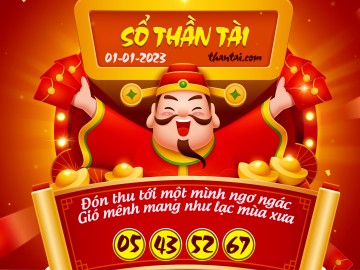 SỔ THẦN TÀI 01/01/2023