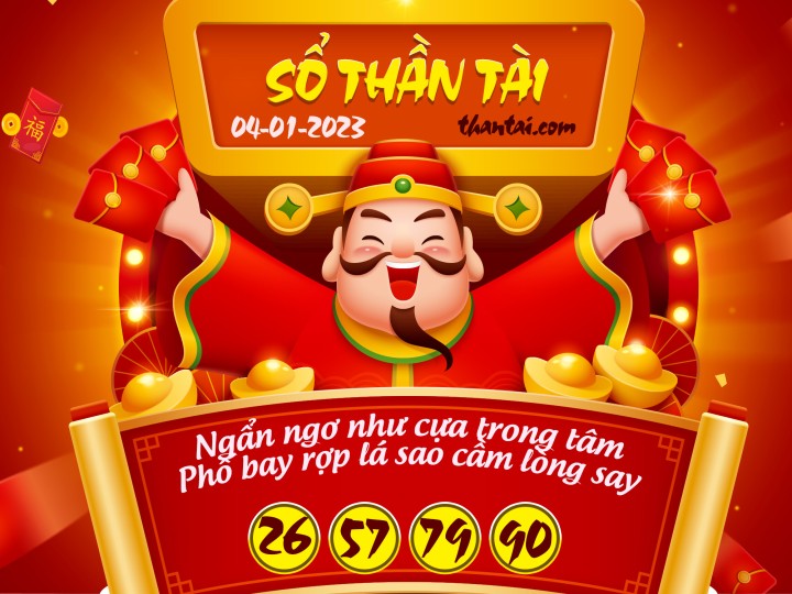 SỔ THẦN TÀI 01/01/2023