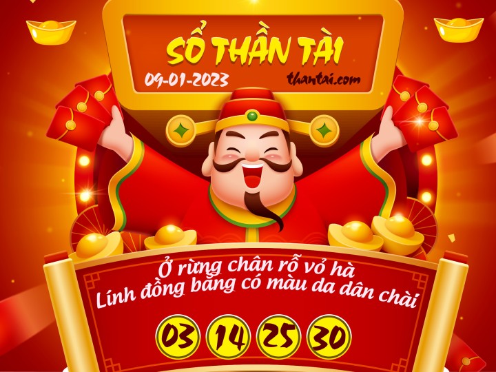 SỔ THẦN TÀI 01/01/2023