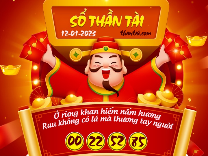 SỔ THẦN TÀI 01/01/2023
