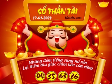 SỔ THẦN TÀI 17/01/2023