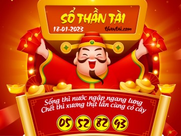 SỔ THẦN TÀI 18/01/2023