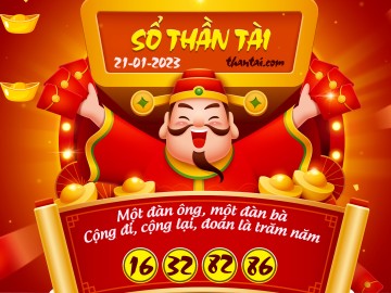 SỔ THẦN TÀI 21/01/2023