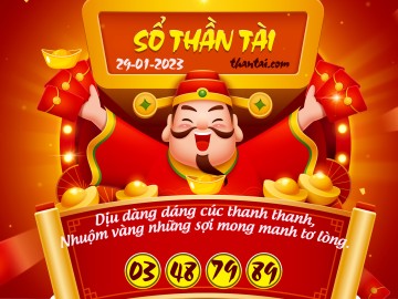 SỔ THẦN TÀI 29/01/2023