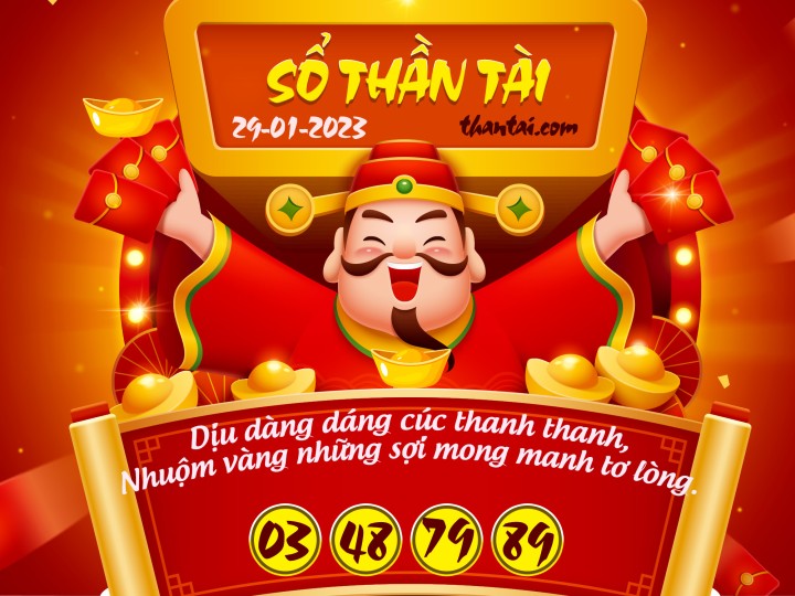 SỔ THẦN TÀI 14/01/2023