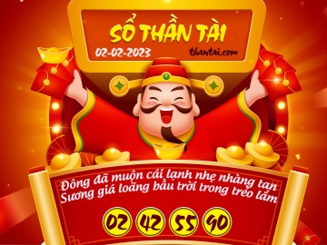 SỔ THẦN TÀI 02/02/2023