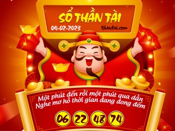 SỔ THẦN TÀI 04/02/2023