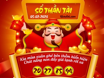 SỔ THẦN TÀI 05/02/2023