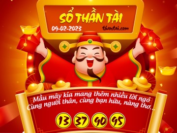 SỔ THẦN TÀI 09/02/2023