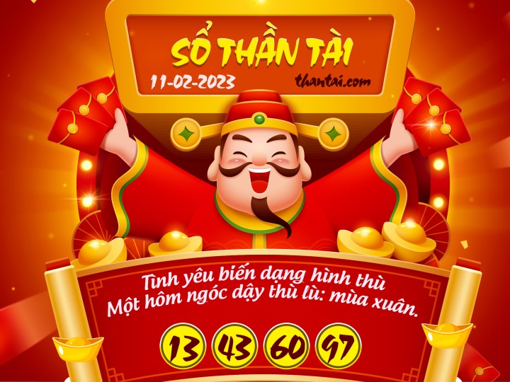 SỔ THẦN TÀI 27/01/2023