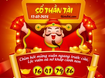 SỔ THẦN TÀI 12/02/2023