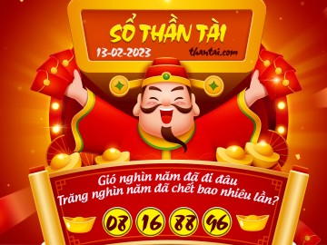 SỔ THẦN TÀI 13/02/2023