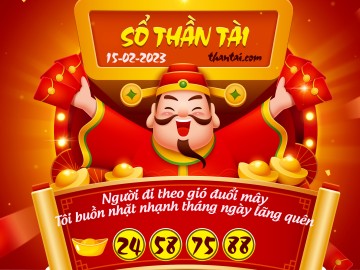 SỔ THẦN TÀI 15/02/2023