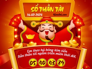 SỔ THẦN TÀI 16/02/2023