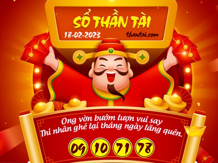 SỔ THẦN TÀI 03/02/2023