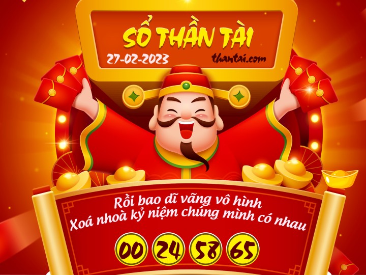 SỔ THẦN TÀI 12/02/2023