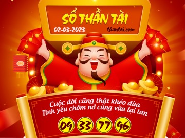 SỔ THẦN TÀI 02/03/2023