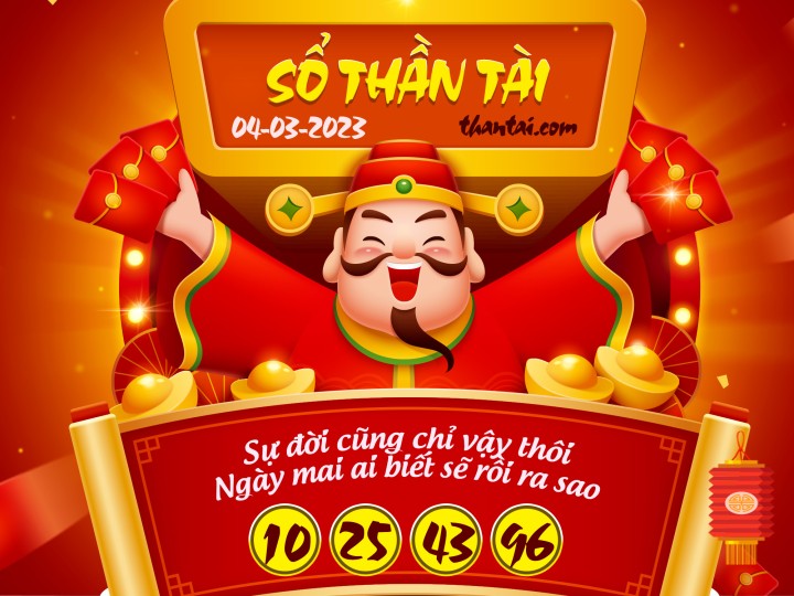 SỔ THẦN TÀI 17/02/2023