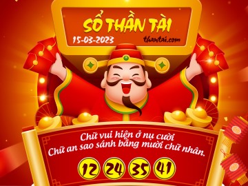 SỔ THẦN TÀI 15/03/2023