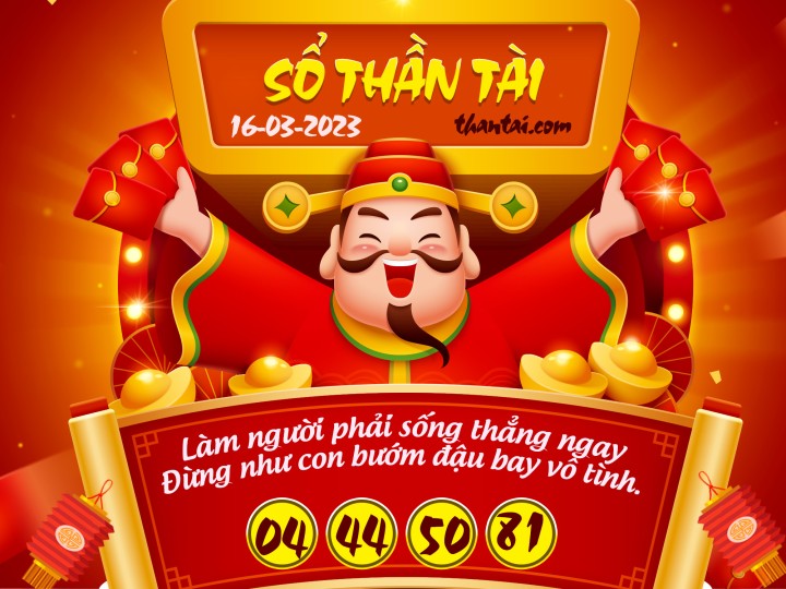 SỔ THẦN TÀI 01/03/2023