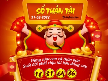 SỔ THẦN TÀI 21/03/2023