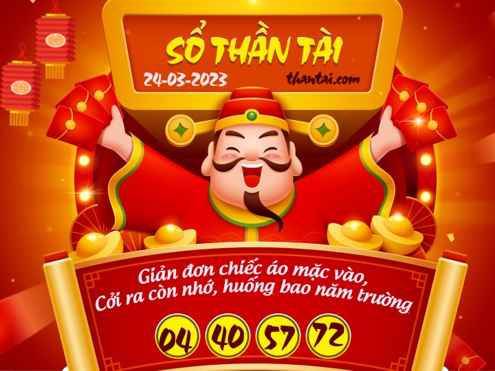 SỔ THẦN TÀI 09/03/2023