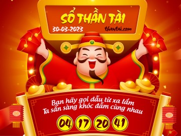 SỔ THẦN TÀI 30/03/2023