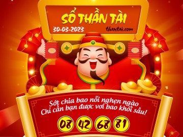 SỔ THẦN TÀI 31/03/2023