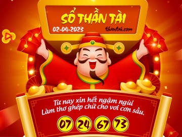 SỔ THẦN TÀI 02/04/2023