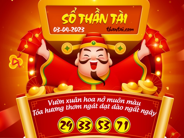 SỔ THẦN TÀI 19/03/2023