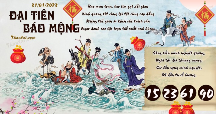 Đại Tiên Báo Mộng 16/01/2023