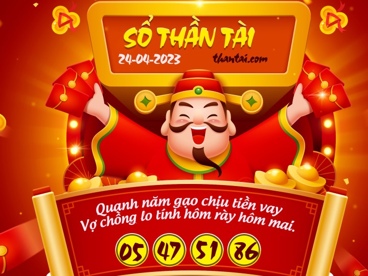 SỔ THẦN TÀI 09/04/2023