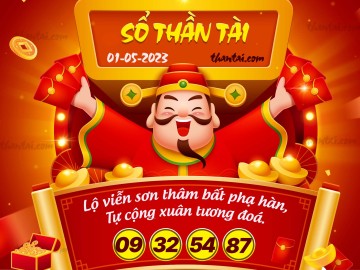 SỔ THẦN TÀI 01/05/2023