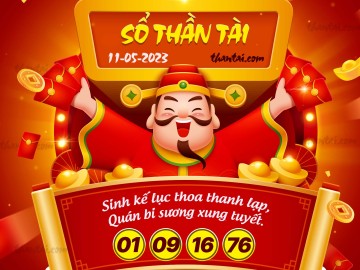 SỔ THẦN TÀI 11/05/2023