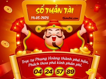 SỔ THẦN TÀI 14/05/2023