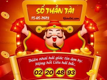 SỔ THẦN TÀI 15/05/2023