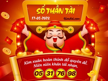 SỔ THẦN TÀI 17/05/2023