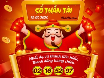 SỔ THẦN TÀI 18/05/2023