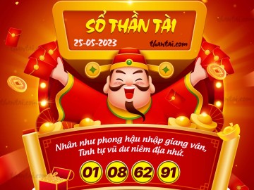 SỔ THẦN TÀI 25/05/2023