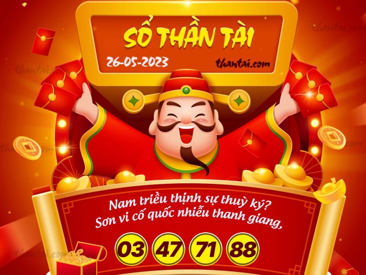 SỔ THẦN TÀI 11/05/2023