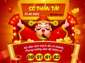 SỔ THẦN TÀI 27/05/2023