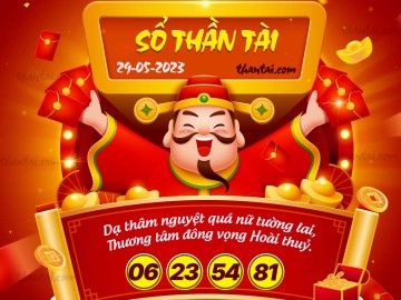 SỔ THẦN TÀI 29/05/2023