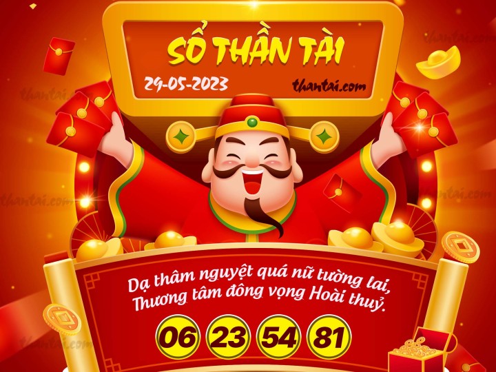 SỔ THẦN TÀI 14/05/2023