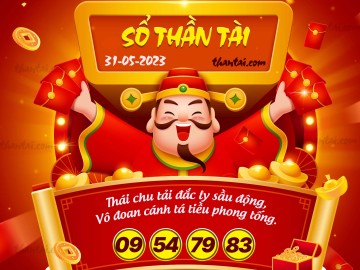 SỔ THẦN TÀI 31/05/2023