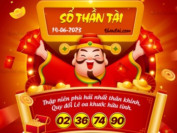 SỔ THẦN TÀI 14/06/2023