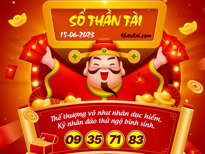 SỔ THẦN TÀI 31/05/2023