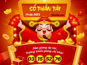 SỔ THẦN TÀI 19/06/2023