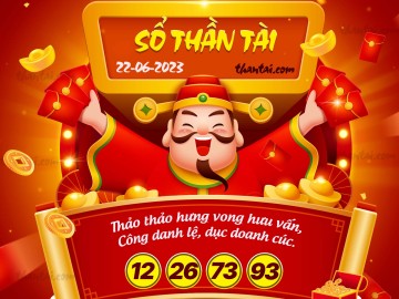 SỔ THẦN TÀI 22/06/2023